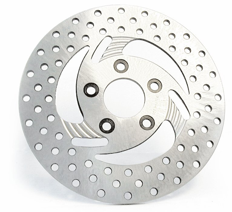 Bromsskiva Cut out v�nster fram 10, FL 72-84, rostfritt st�l