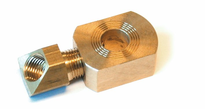 Swivel fitting till bromsslang, FL 63-72