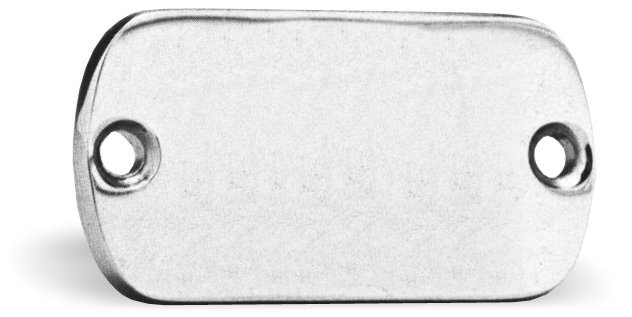 Handbrake cylinder cap, 72-81, chrome