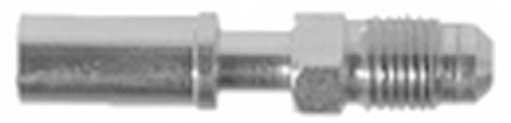 Slanganslutning, rak, 3/8-24 UNF konvex, f�r pressning, rostfri