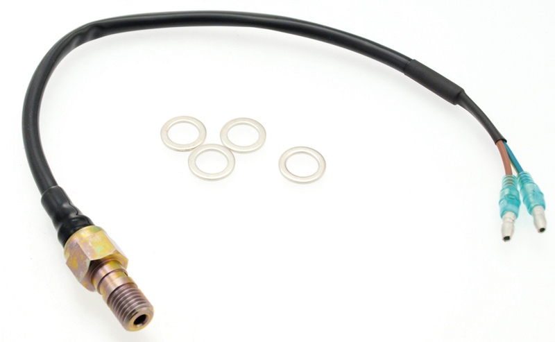 Banjobult M10 X1,25  med bromsljuskontakt (passar ISR, P&P m.fl)