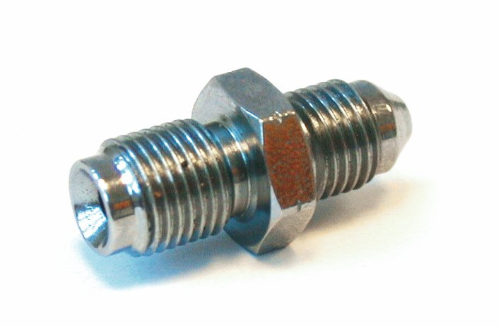 Adapter nippel 3/8-24 UNF konkav till konvex, huvudbromscylinder