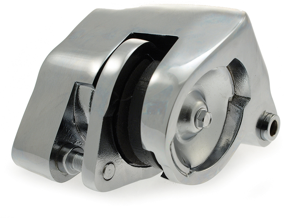 Broms caliper v�.fram Big Twin & XL 84-99 utom Springer, kromad