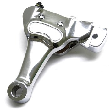 Four piston caliper rear, Softail L.87-99 with pads, chrome