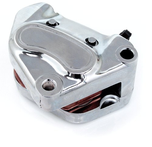 Four piston caliper front right,H-D00-07, XL-00-03chr,(expt V-R/spring