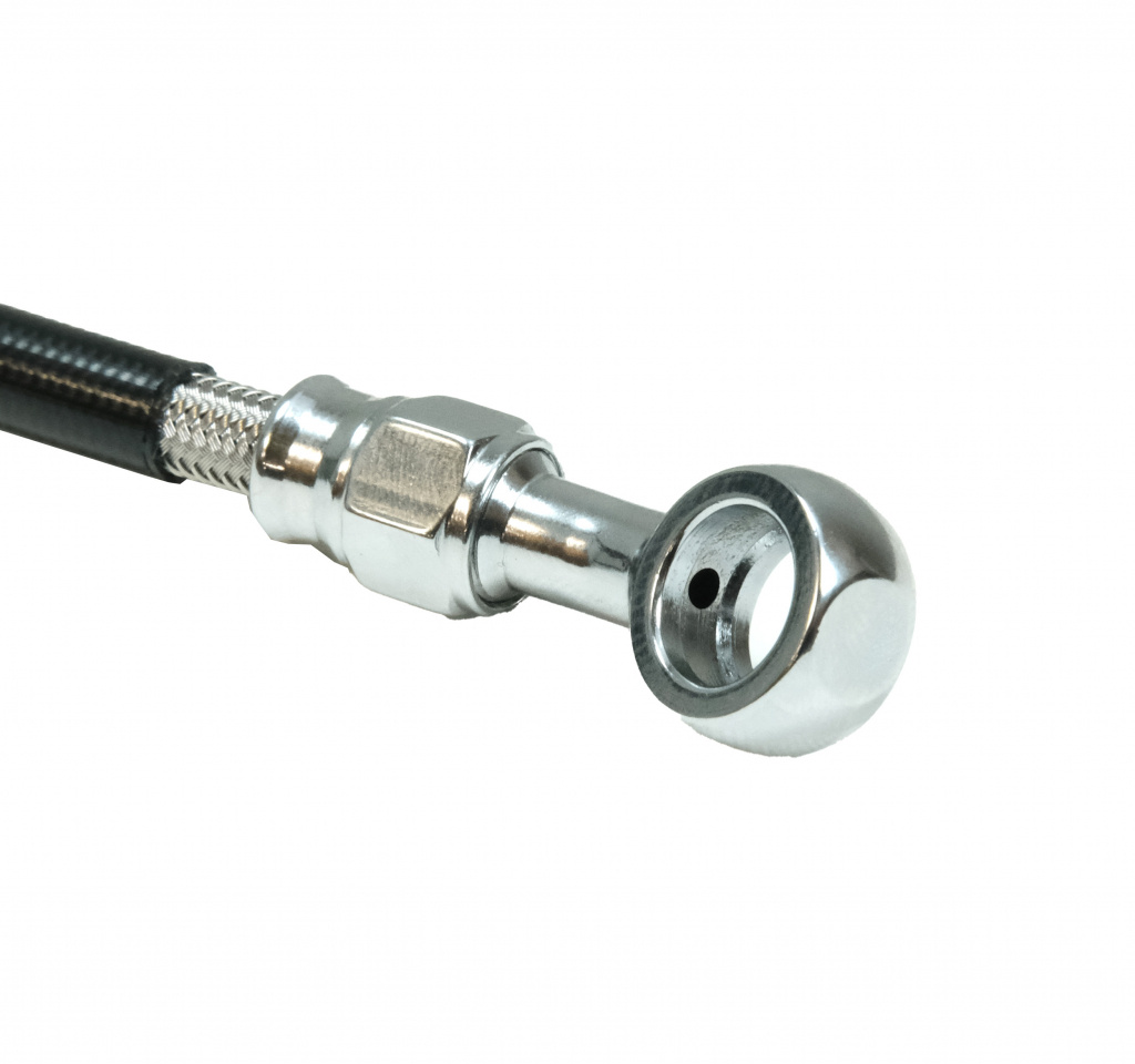 DIY Sats Bromsledning - Enkelok HD Svart, 1.5 M