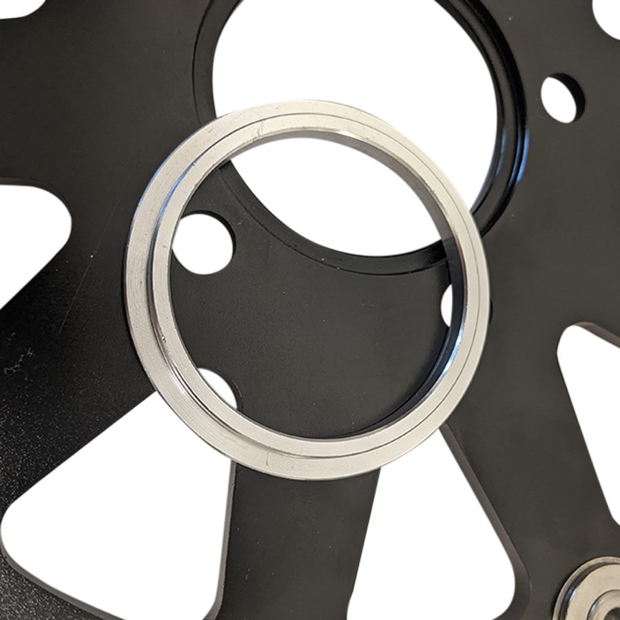 TC Bros Wave brake rotor front 11.5