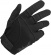 Biltwell Moto Short-Cuff Gloves Black Small Gloves