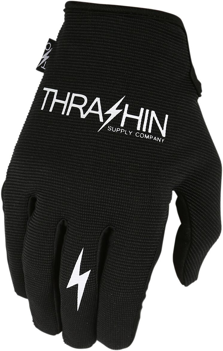 Thrashin Supply Co.  Glove Stlth Blk/Blk Sm