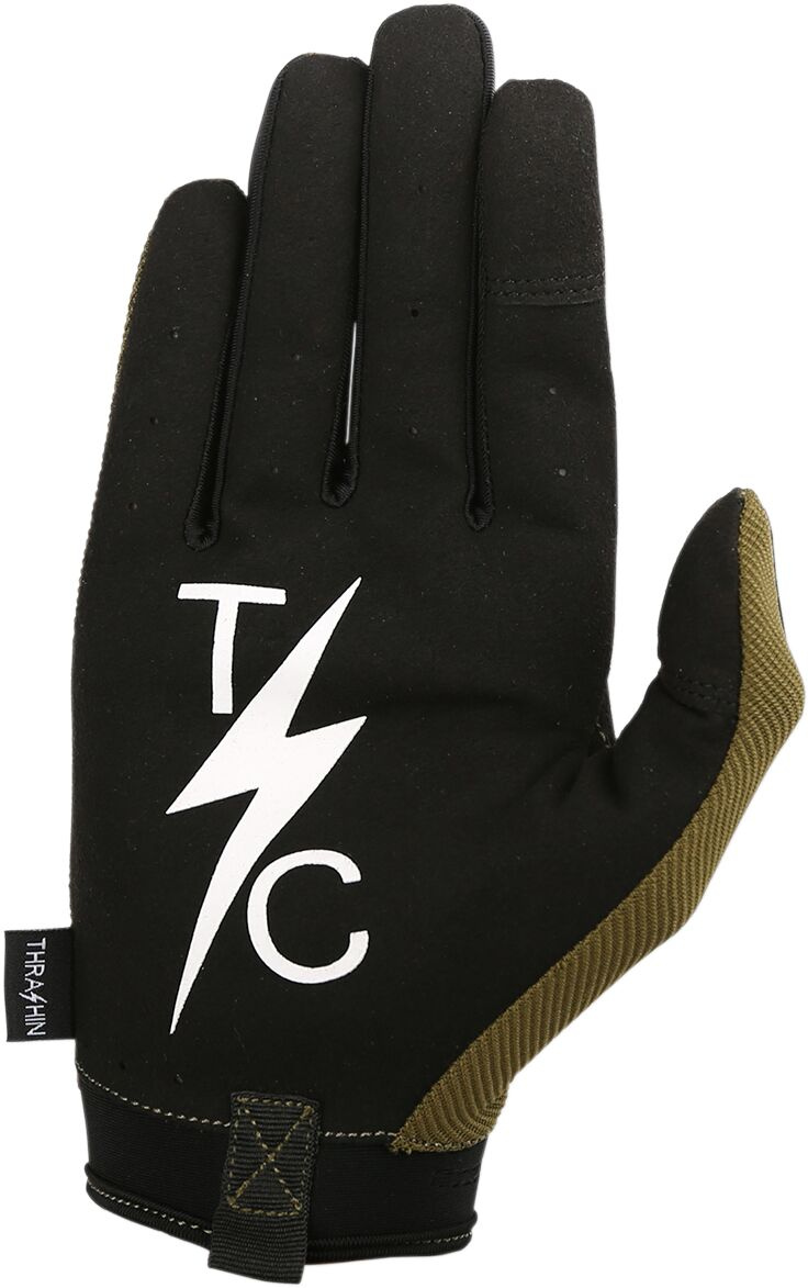 Thrashin Supply Co.  Glove Covert Grn Lg
