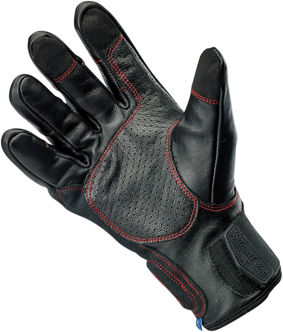 Biltwell Glove Belden Redline Xs Glove Belden Redline Xs