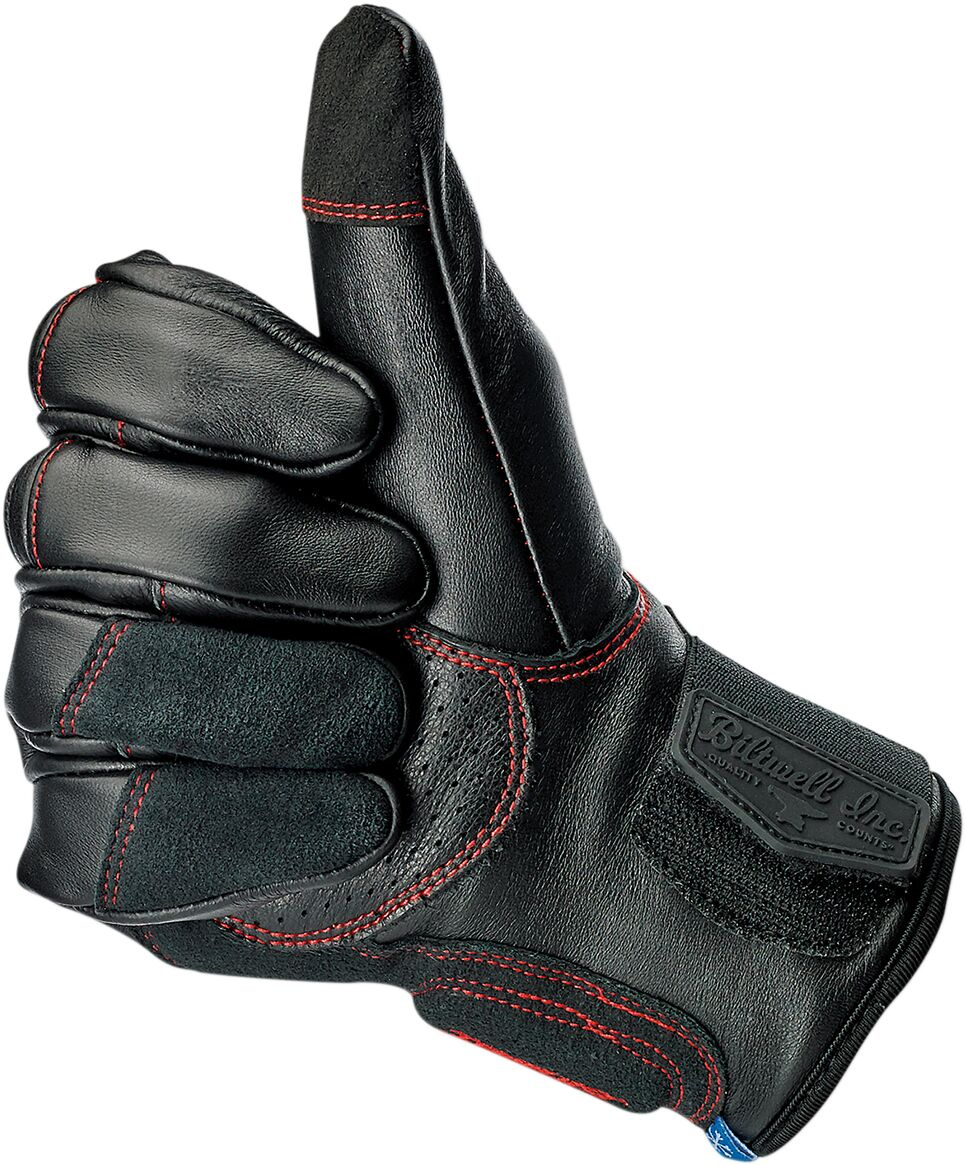 Biltwell Glove Belden Redline Xs Glove Belden Redline Xs