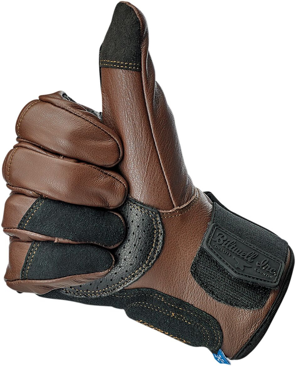 Biltwell Glove Belden Chocolate Xs Glove Belden Chocolate Xs