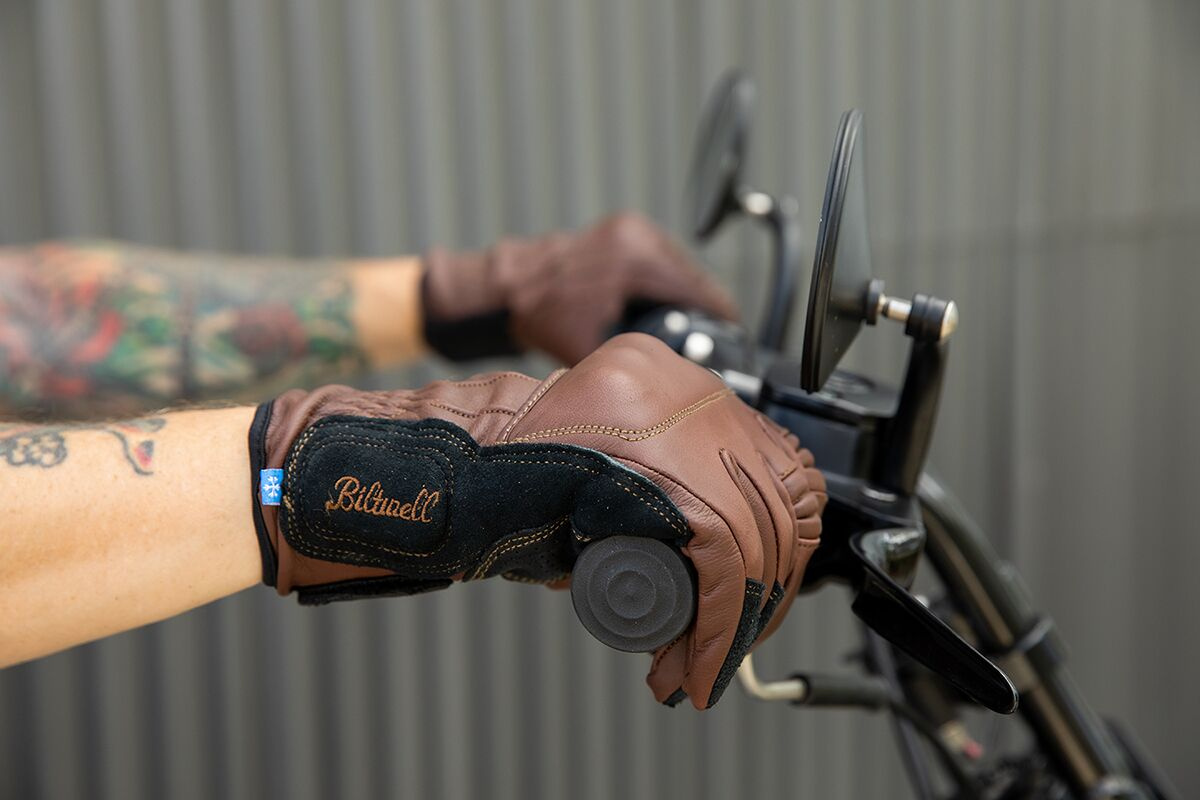 Biltwell Glove Belden Chocolate Xs Glove Belden Chocolate Xs