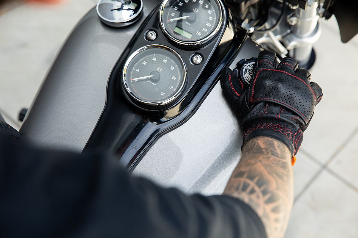 Biltwell Glove Borrego Redline Xs Glove Borrego Redline Xs