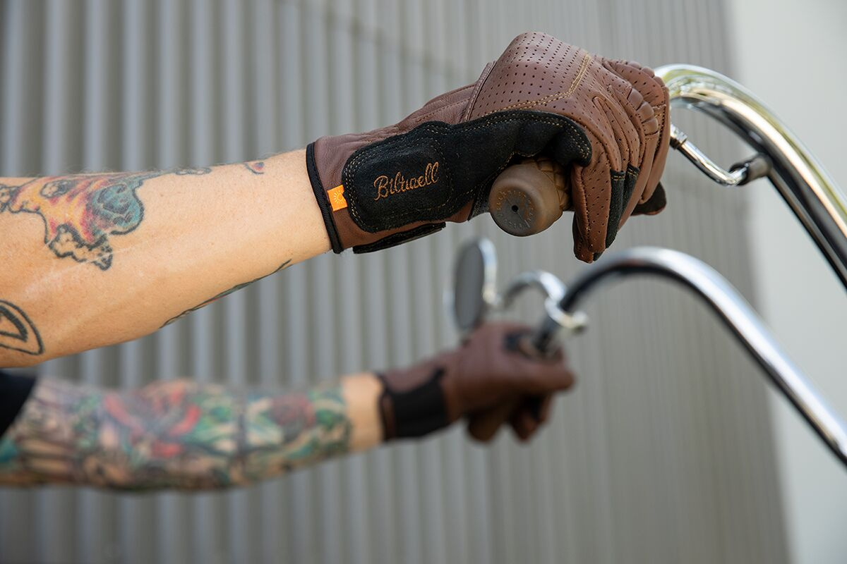 Biltwell Glove Borrego Choc Xs Glove Borrego Choc Xs