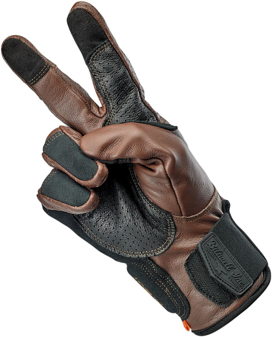 Biltwell Glove Borrego Choc Xs Glove Borrego Choc Xs