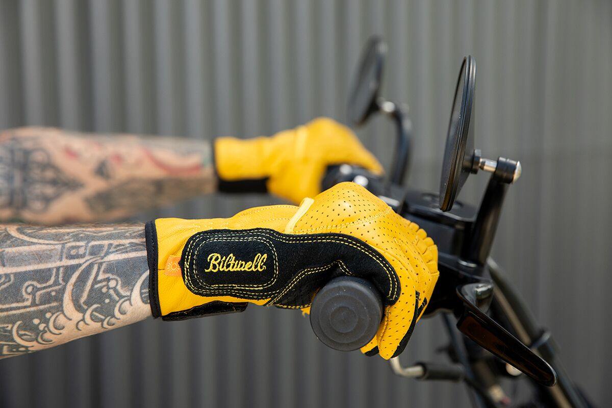 Biltwell Glove Borrego Gold Xs Glove Borrego Gold Xs