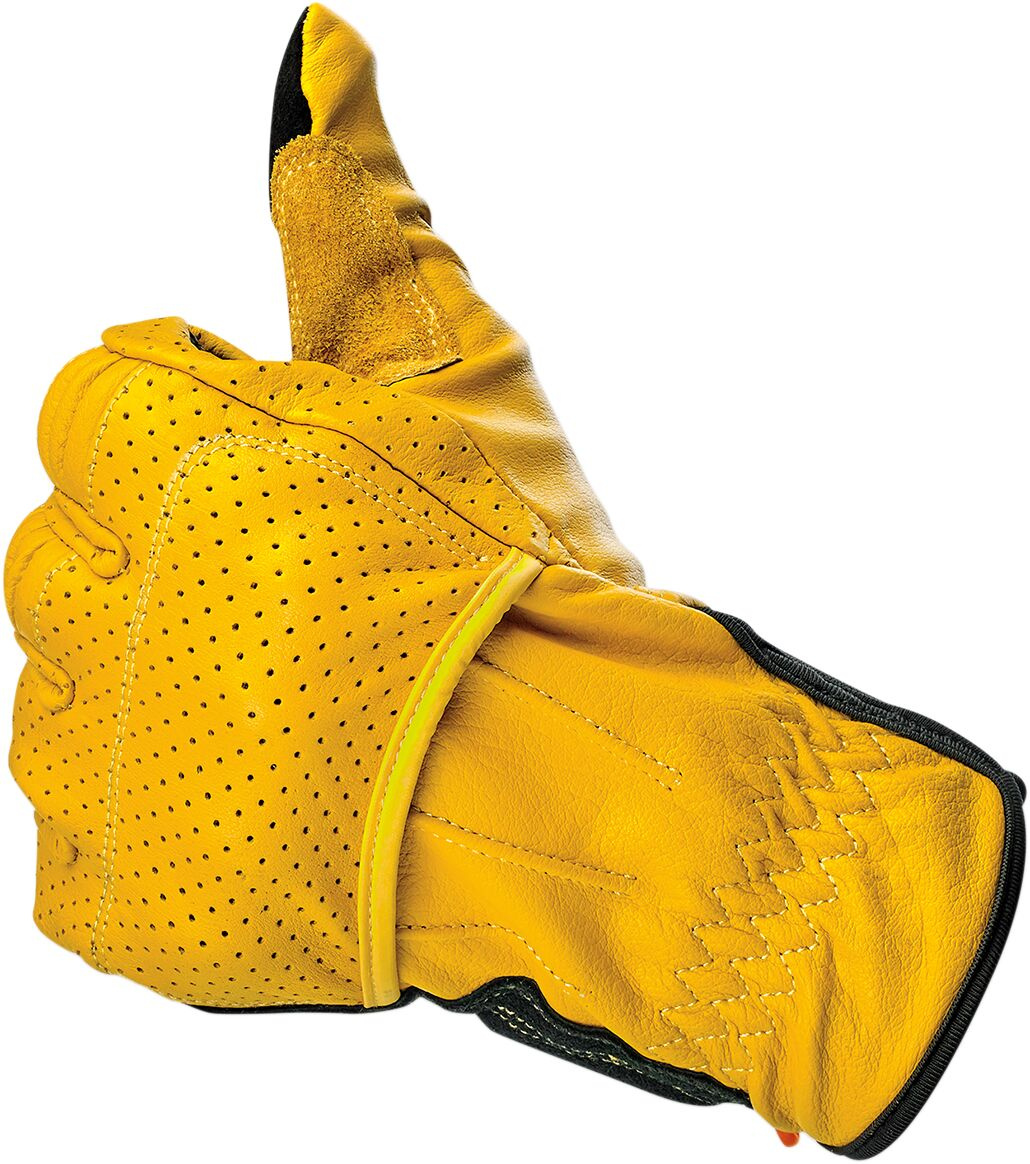 Biltwell Glove Borrego Gold Xs Glove Borrego Gold Xs