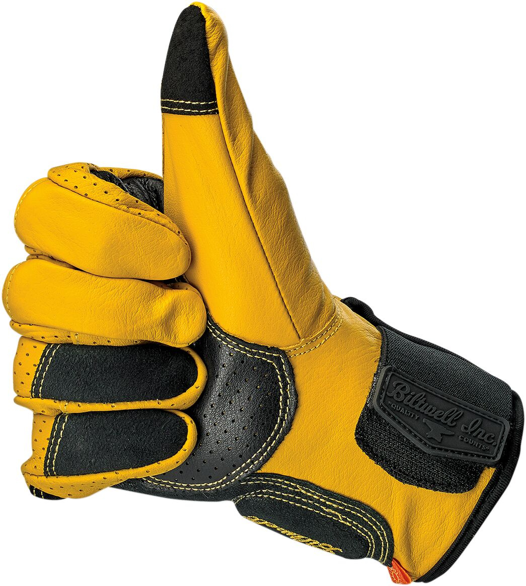 Biltwell Glove Borrego Gold Xs Glove Borrego Gold Xs