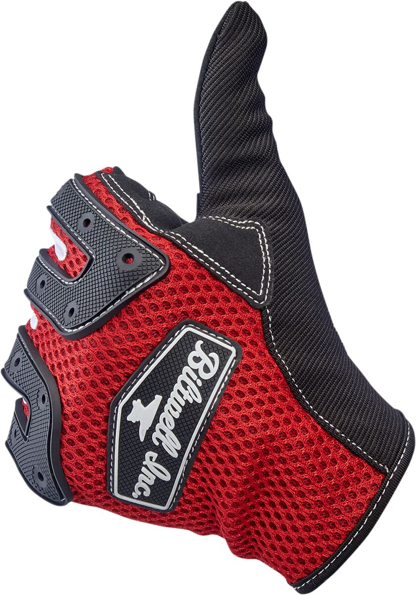 Biltwell Gloves Anza Red/Blk Sm Gloves Anza Red/Blk Sm