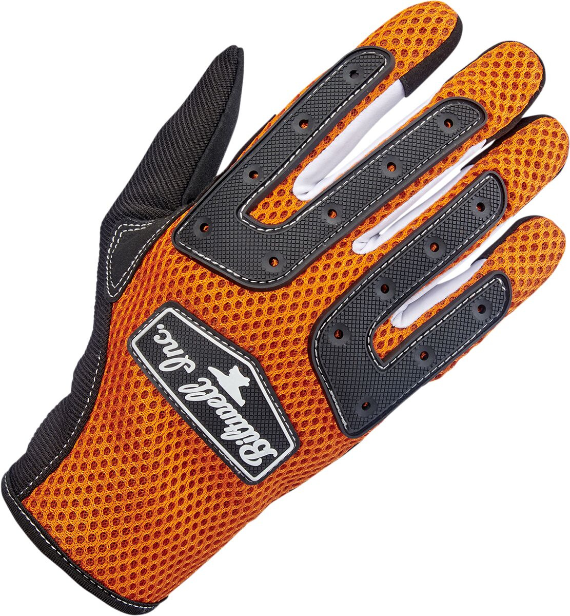 Biltwell Gloves Anza Org/Blk Sm Gloves Anza Org/Blk Sm