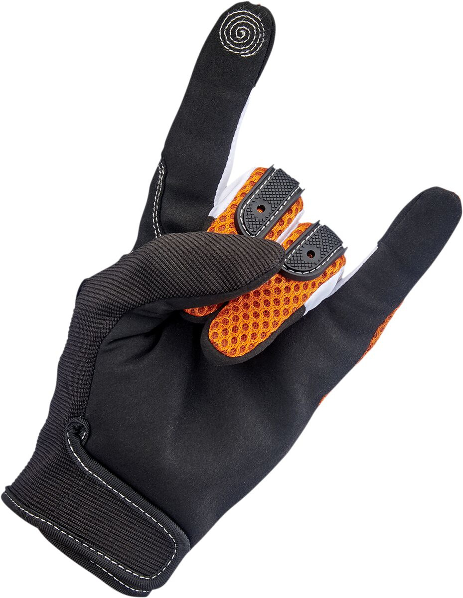 Biltwell Gloves Anza Org/Blk Md Gloves Anza Org/Blk Md