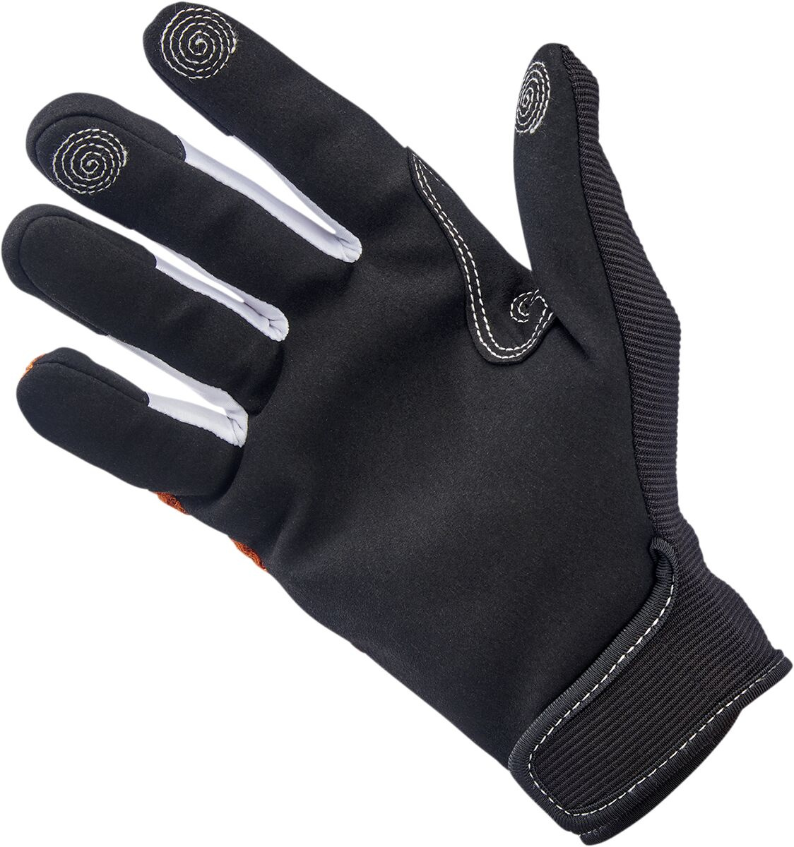 Biltwell Gloves Anza Org/Blk Lg Gloves Anza Org/Blk Lg