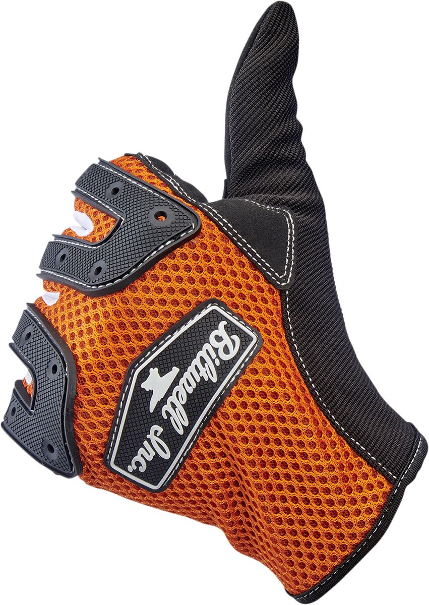 Biltwell Gloves Anza Org/Blk Lg Gloves Anza Org/Blk Lg