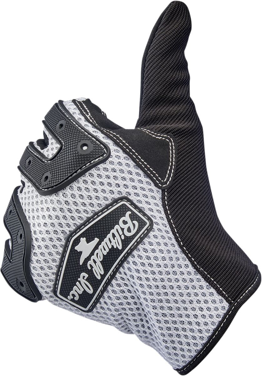 Biltwell Gloves Anza Wht/Blk Xl Gloves Anza Wht/Blk Xl