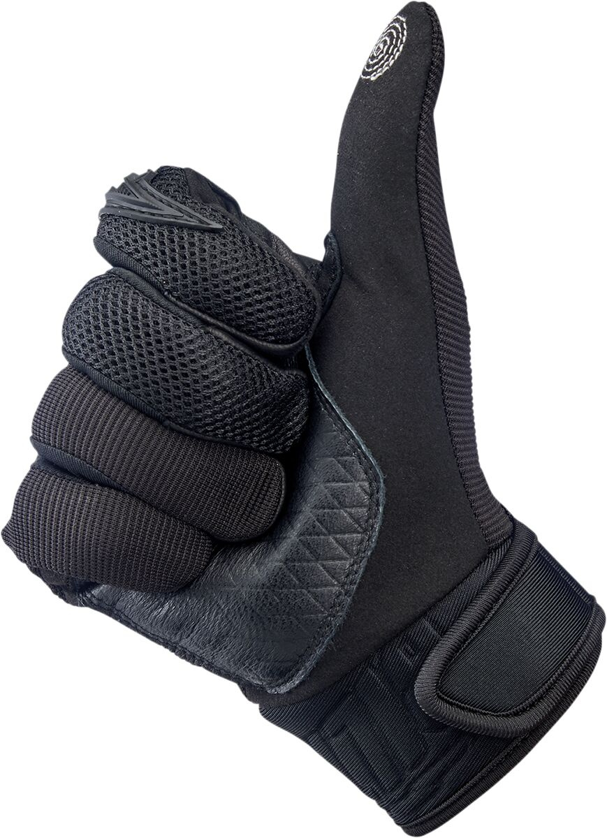 Biltwell Gloves Baja Blk Xs Gloves Baja Blk Xs
