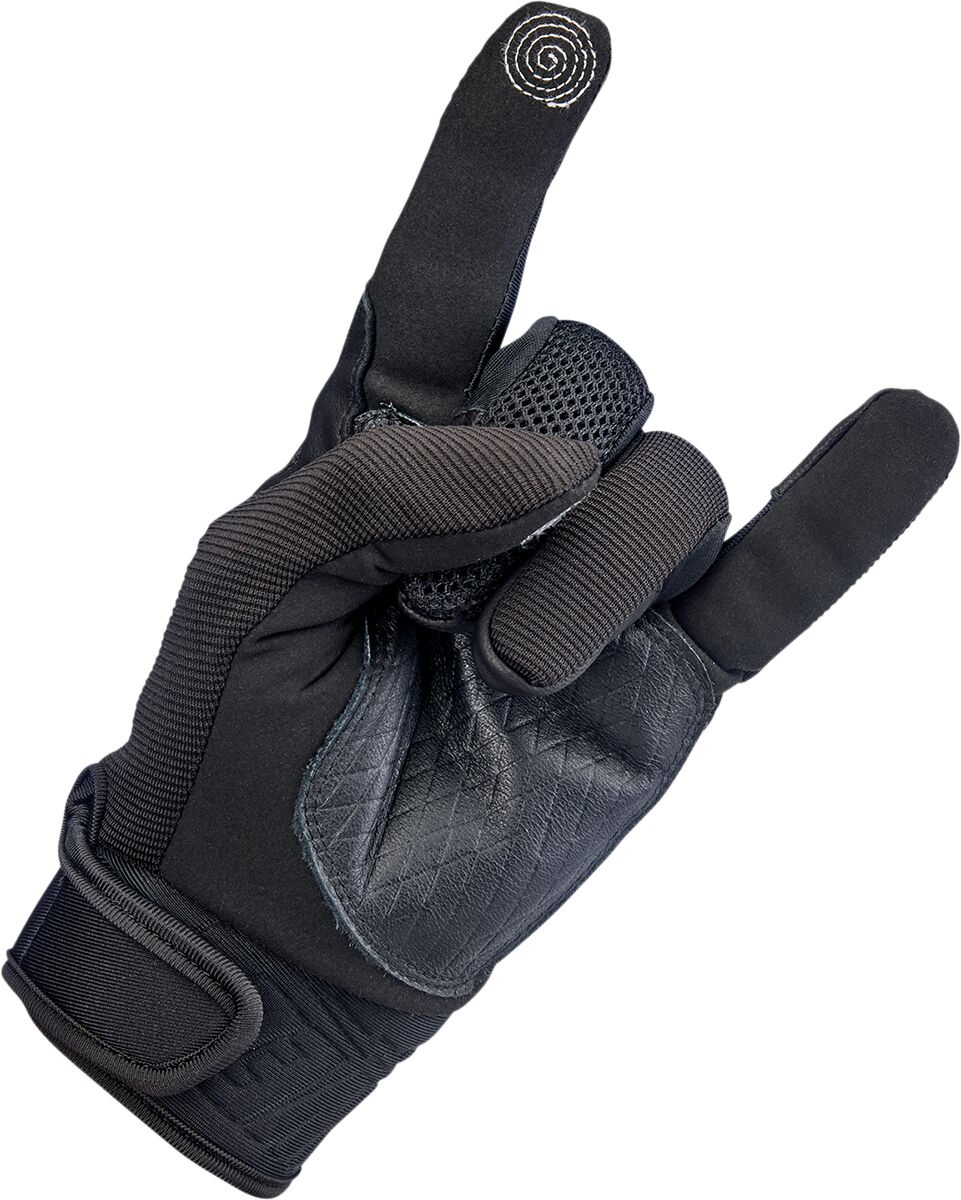 Biltwell Gloves Baja Blk Md Gloves Baja Blk Md