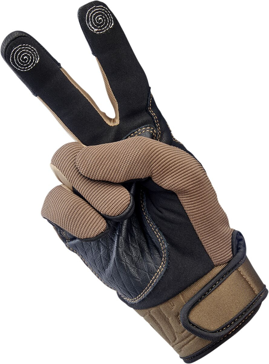 Biltwell Gloves Baja Cho/Blk Sm Gloves Baja Cho/Blk Sm