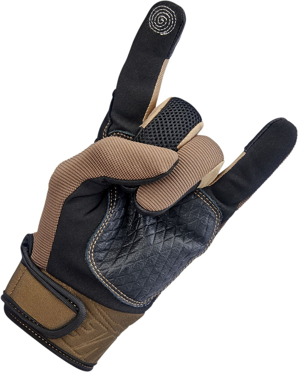 Biltwell Gloves Baja Cho/Blk Sm Gloves Baja Cho/Blk Sm