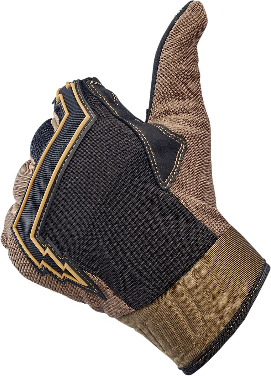 Biltwell Gloves Baja Cho/Blk Lg Gloves Baja Cho/Blk Lg