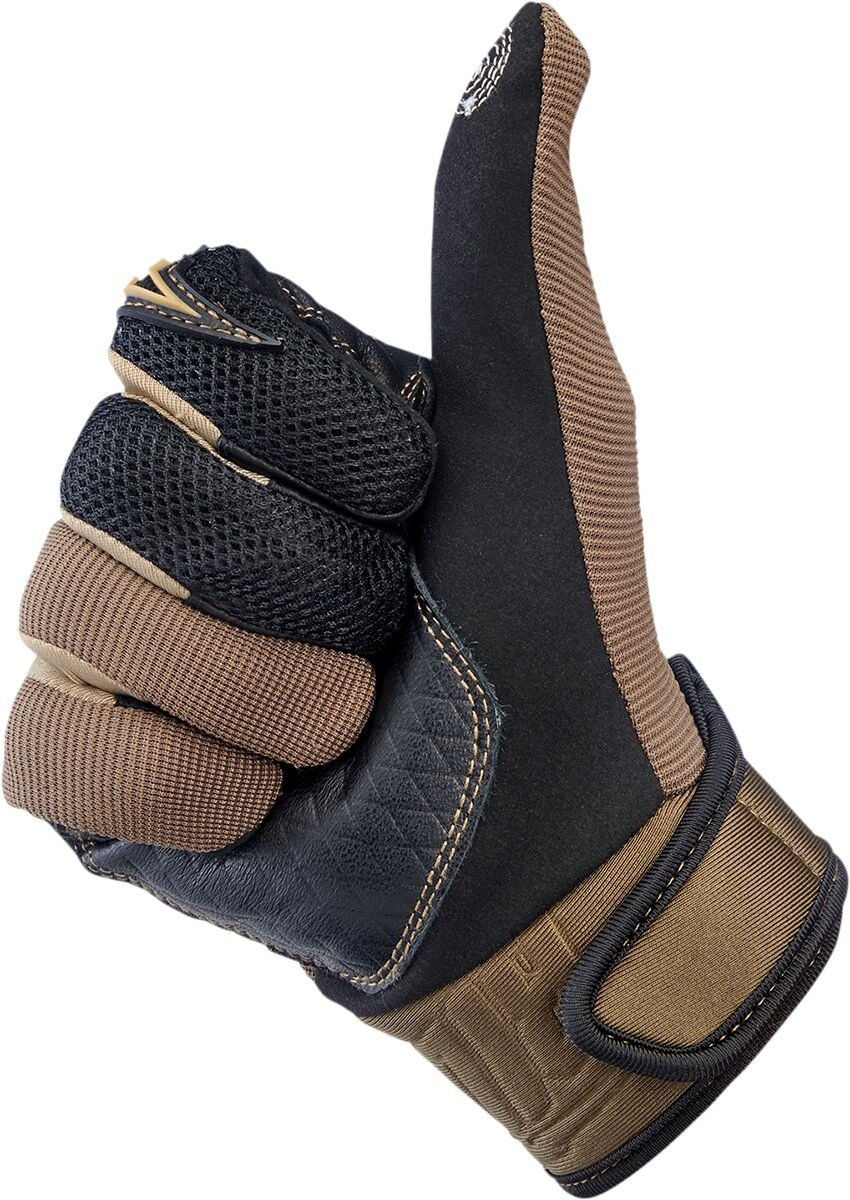 Biltwell Gloves Baja Cho/Blk Lg Gloves Baja Cho/Blk Lg