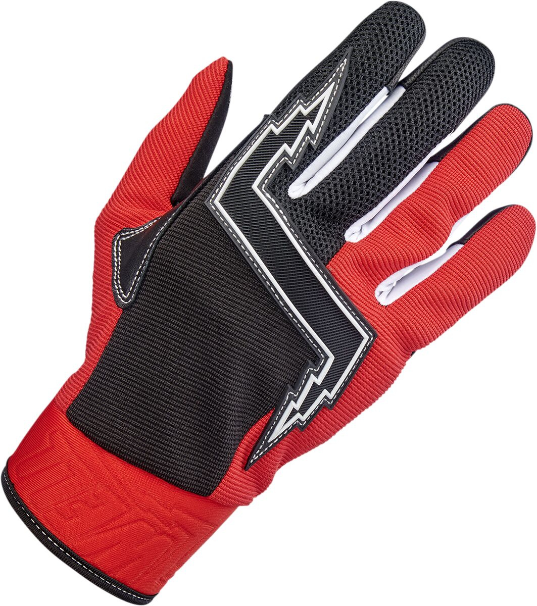 Biltwell Gloves Baja Red/Blk Sm Gloves Baja Red/Blk Sm