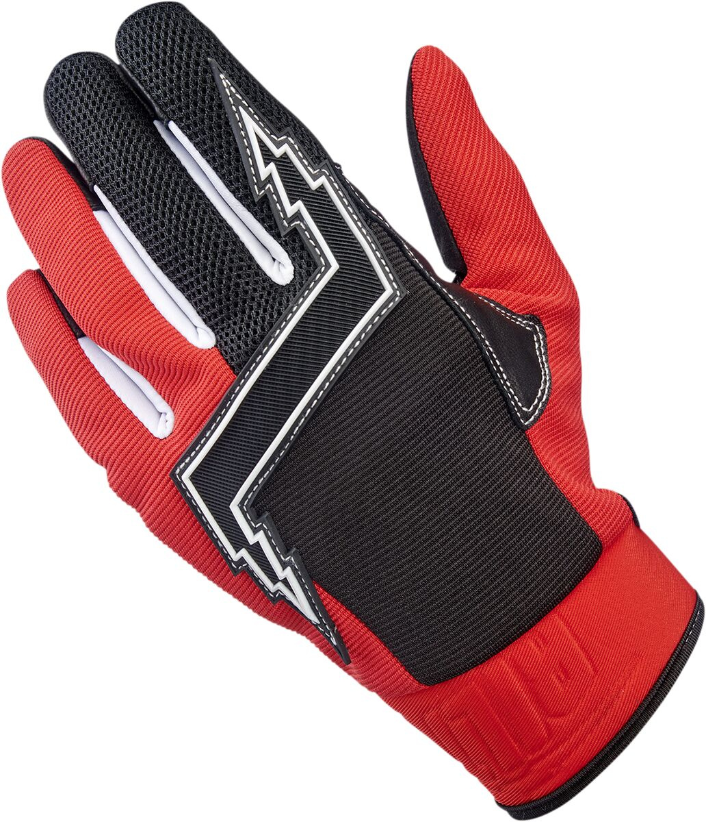 Biltwell Gloves Baja Red/Blk Sm Gloves Baja Red/Blk Sm