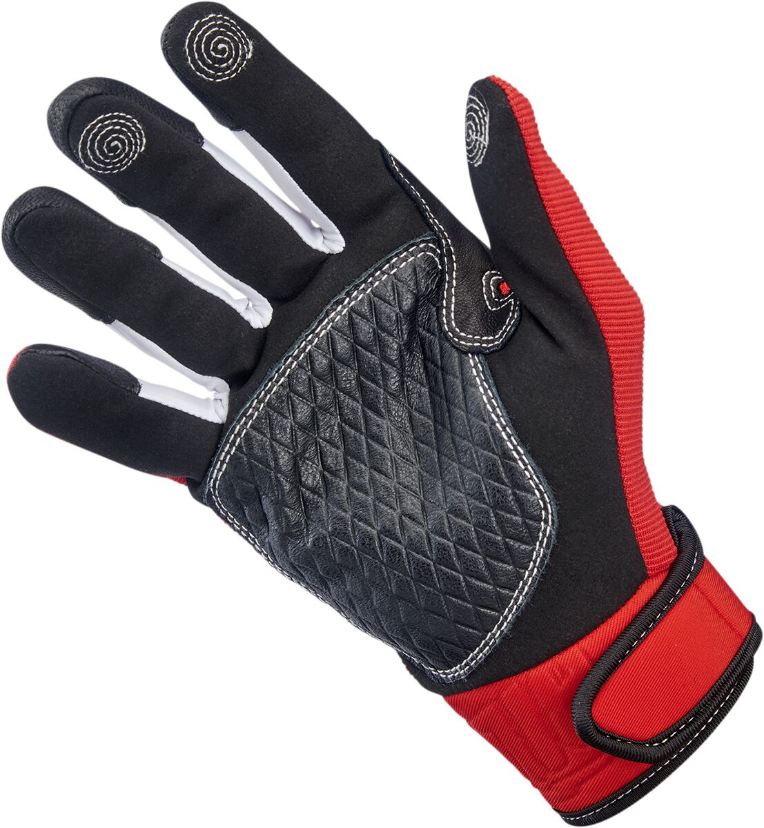 Biltwell Gloves Baja Red/Blk Xxl Gloves Baja Red/Blk Xxl