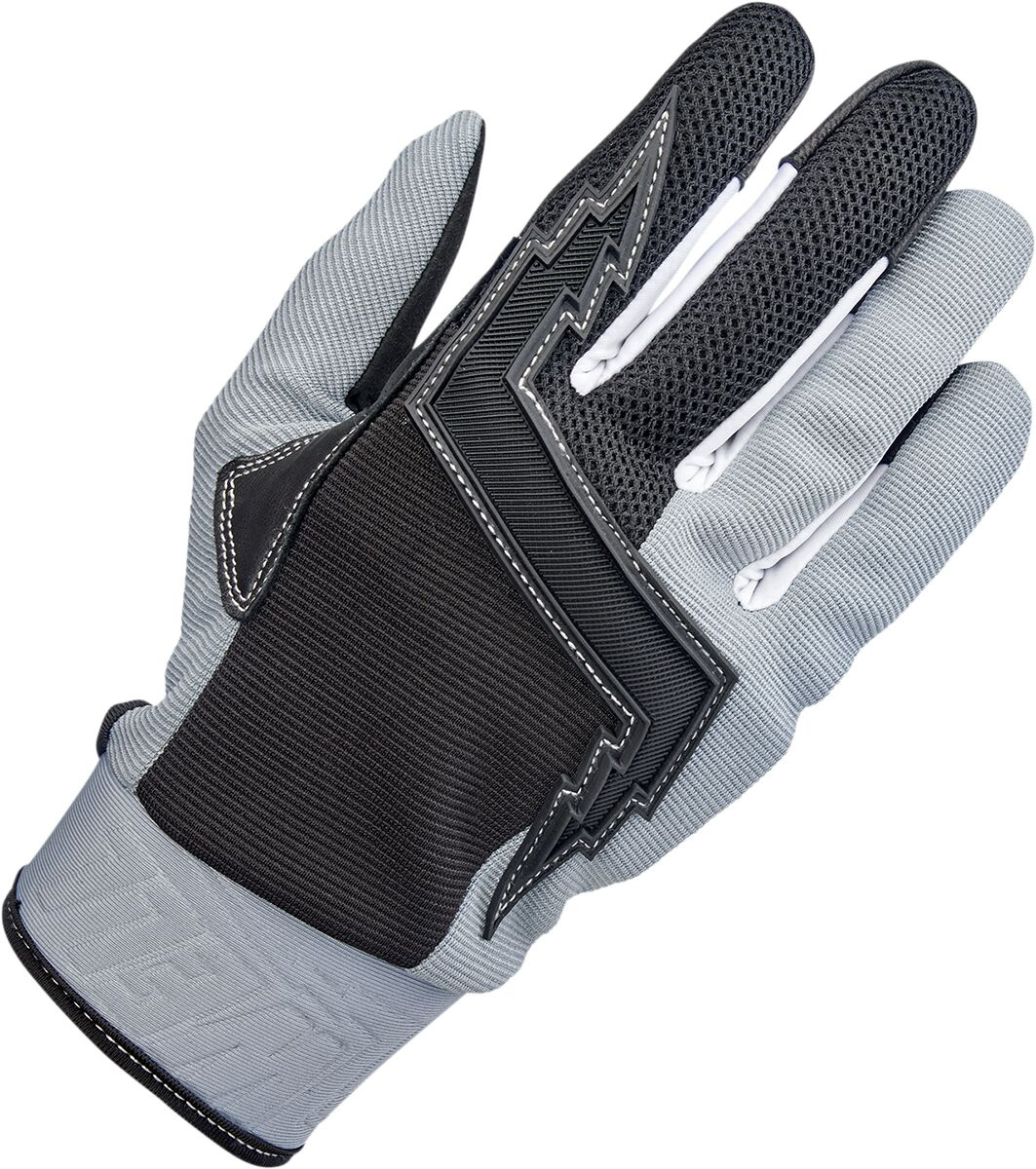 Biltwell Gloves Baja Gry/Blk Xxl Gloves Baja Gry/Blk Xxl
