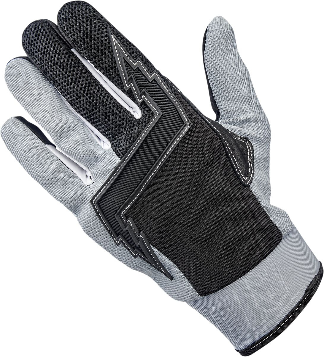 Biltwell Gloves Baja Gry/Blk Xxl Gloves Baja Gry/Blk Xxl