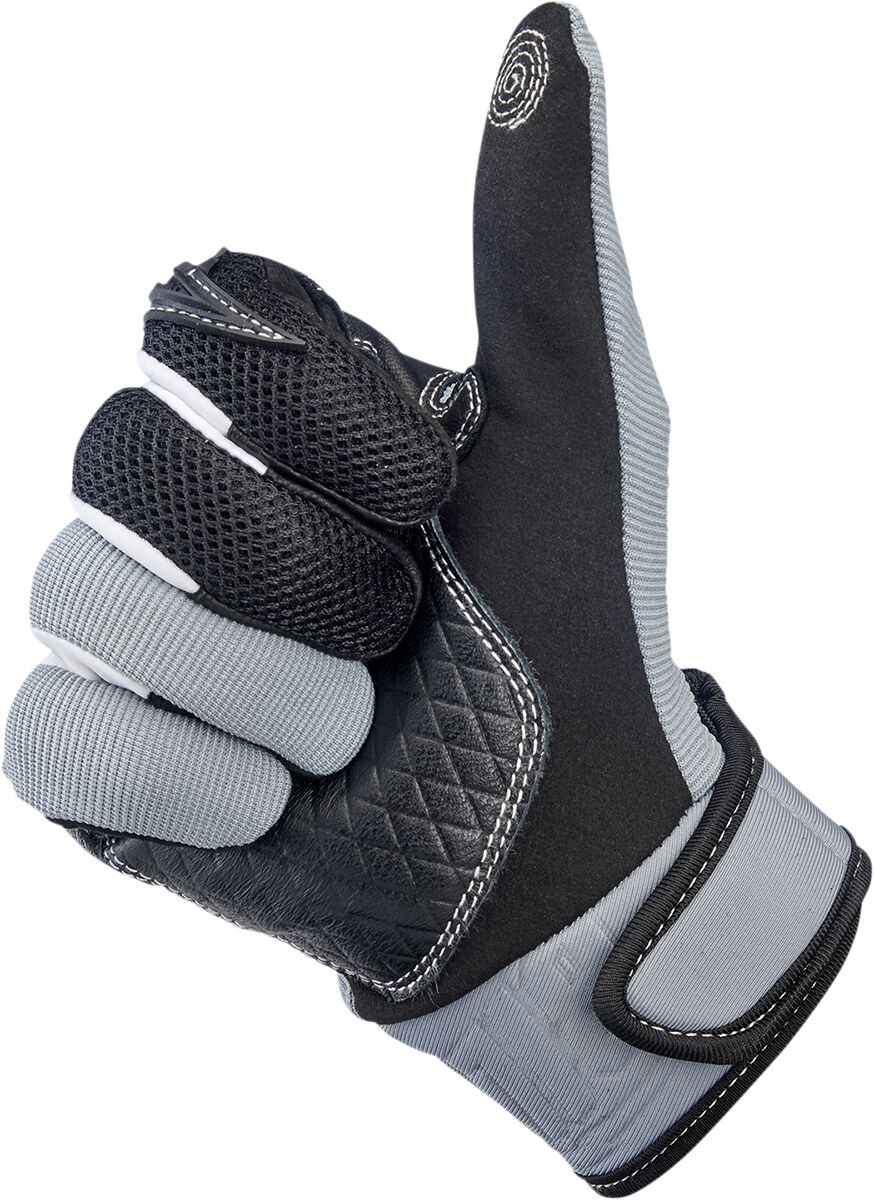 Biltwell Gloves Baja Gry/Blk Xxl Gloves Baja Gry/Blk Xxl