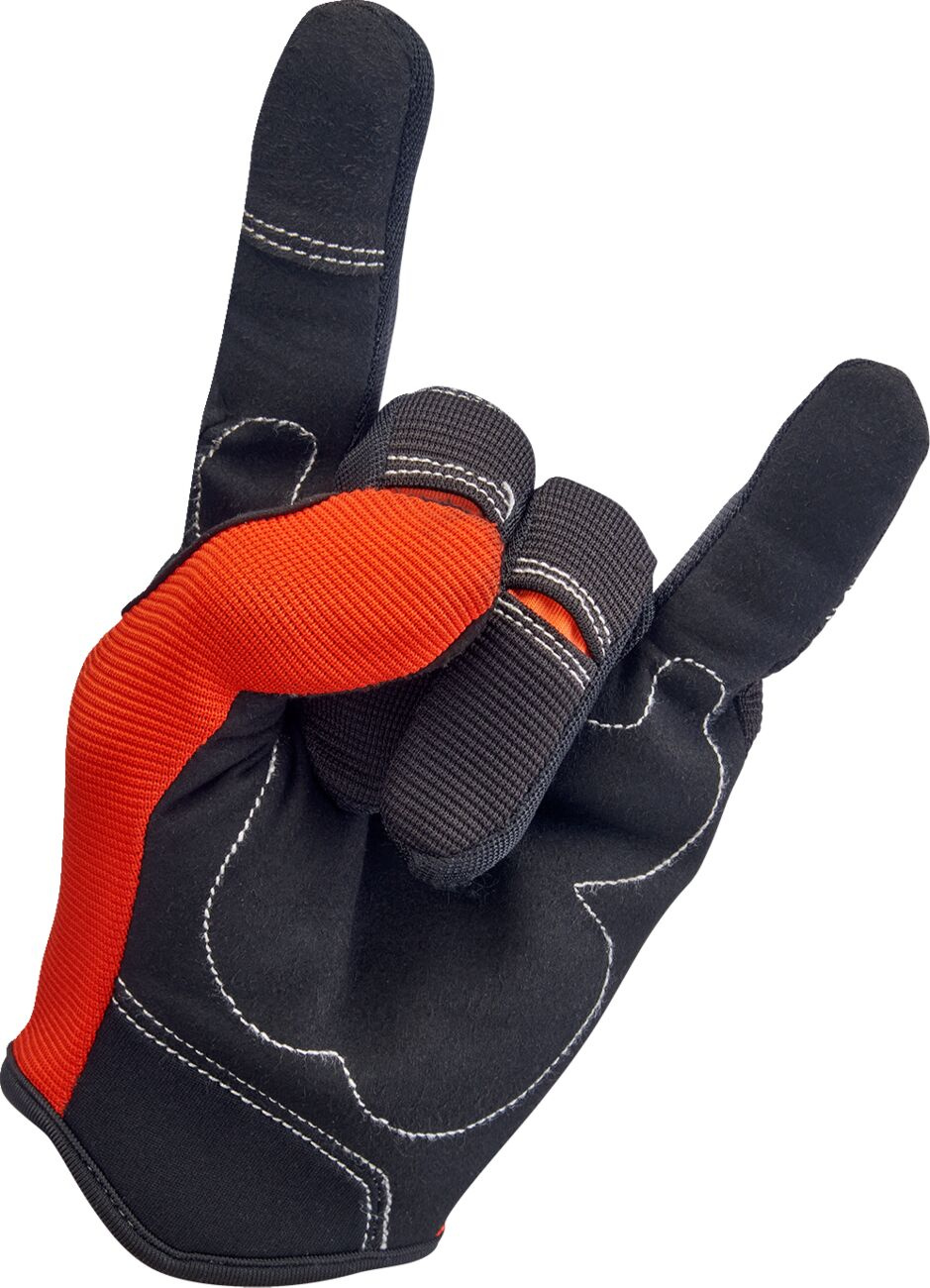 Biltwell Gloves Moto Org/Blk Md Gloves Moto Org/Blk Md