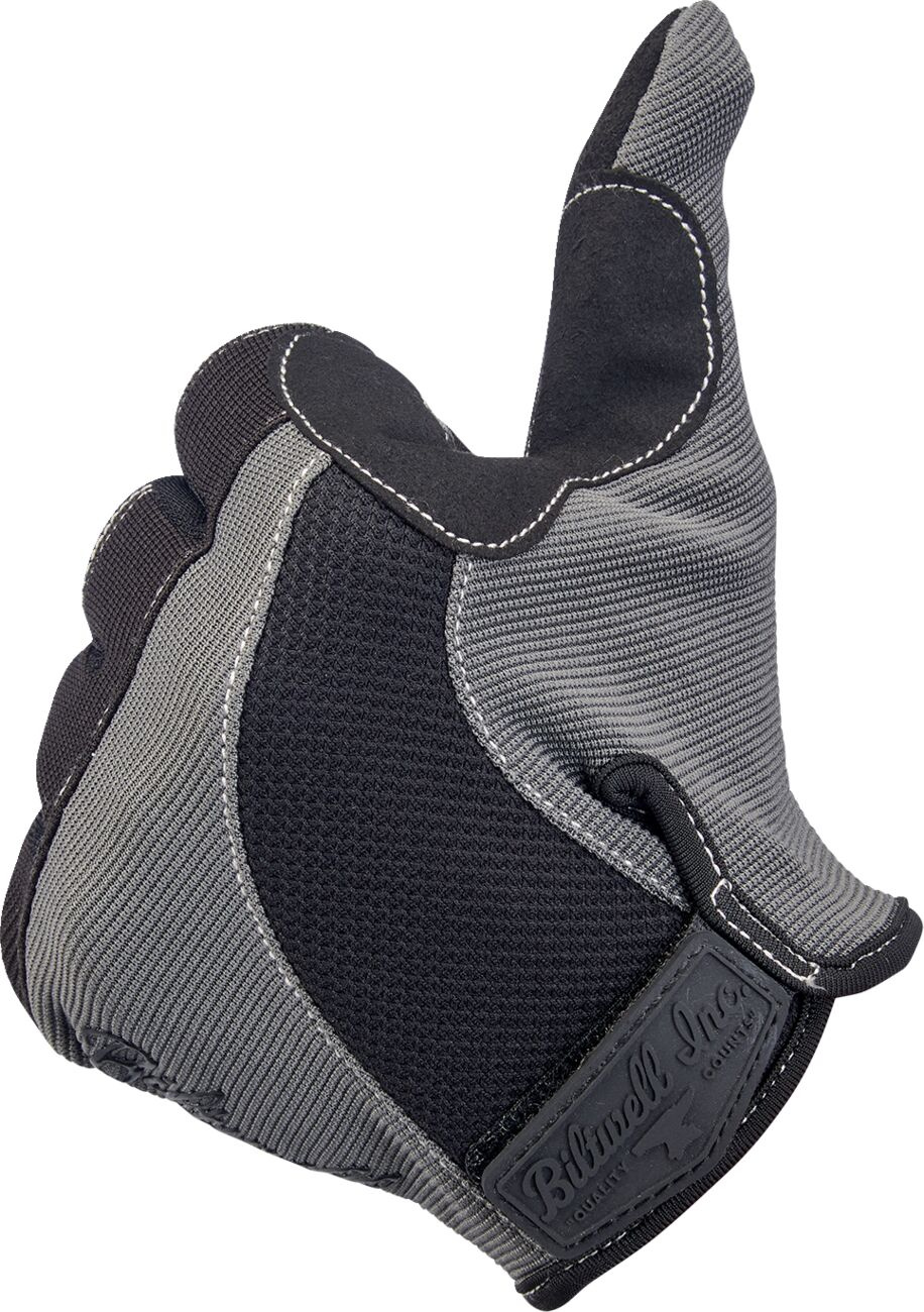 Biltwell Gloves Moto Gry/Blk Sm Gloves Moto Gry/Blk Sm