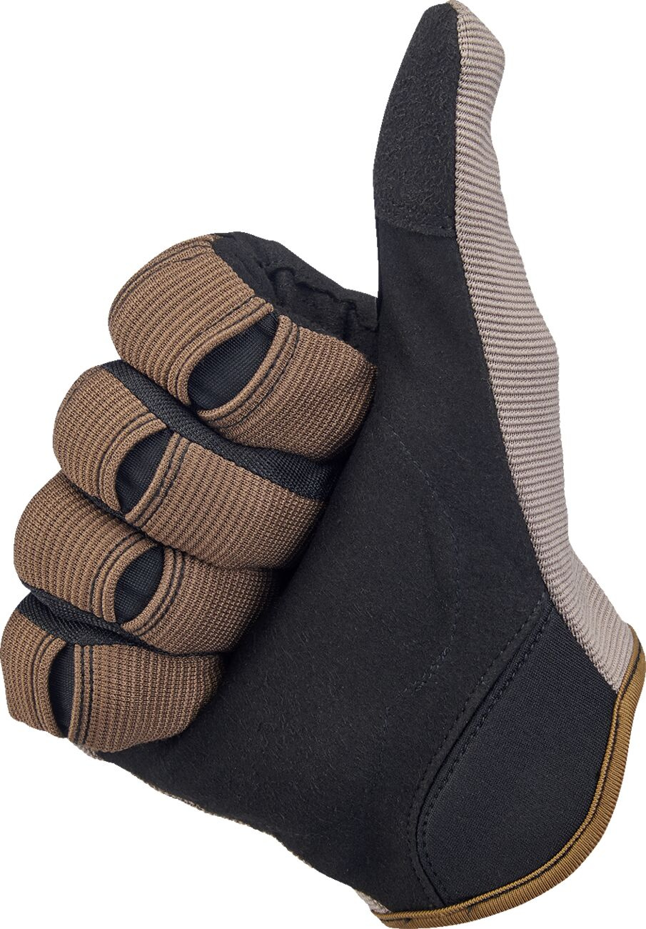 Biltwell Gloves Moto Coy/Blk Sm Gloves Moto Coy/Blk Sm