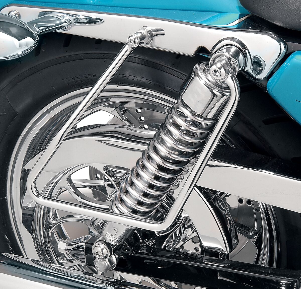 Drag Specialties Saddlebag Support Bracket Chrome Support Sdlbag 04-14