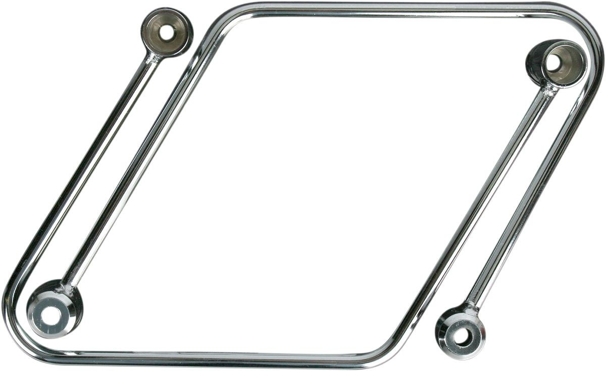 Cobra Saddlebag Support Brackets Chrome Saddlebag Supports Vlx