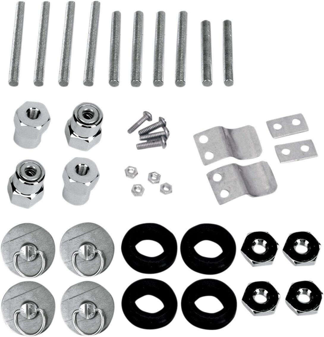 Saddlemen Specific Fit Fender Strut Replace Bolt Kit Chrome Docking Po