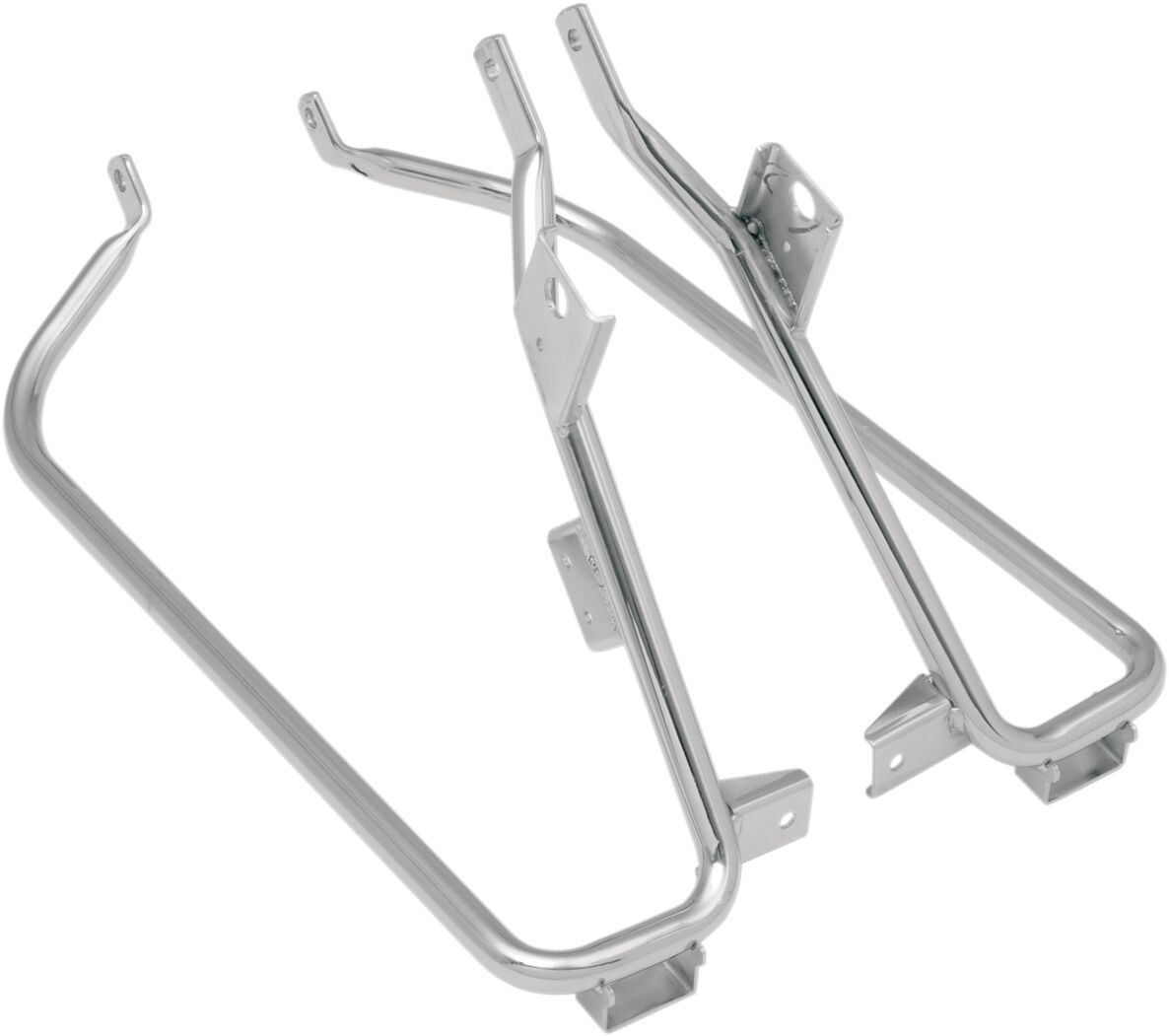 Drag Specialties Saddlebag Support Bracket Chrome Support S/B Chr 09-1