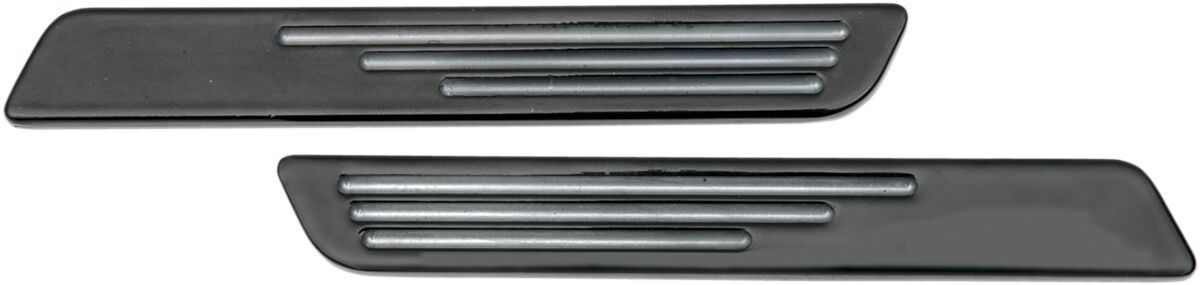 Drag Specialties Saddlebag Latch Insert Ball-Milled Black Insert Sb Lt